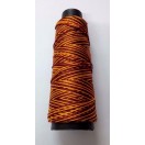 DARK RED & YELLOW - 175+ Yards Viscose Rayon Art Silk Thread Yarn - Shaded Embroidery Crochet Knitting Lace Trim Jewelry